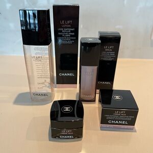 CHANEL 3 x Empty Skincare containers for props